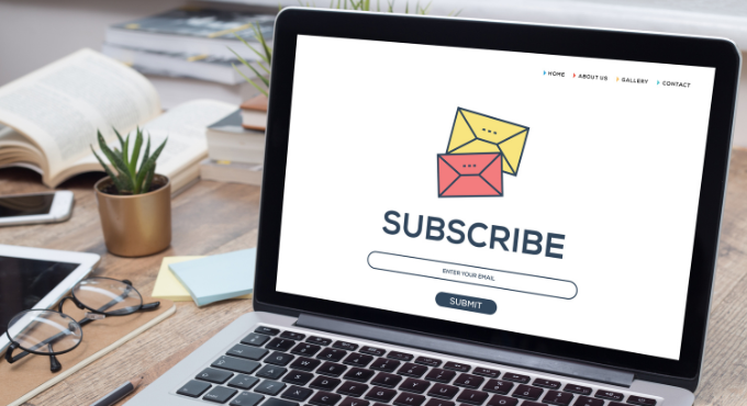 Newsletter sign-up Image